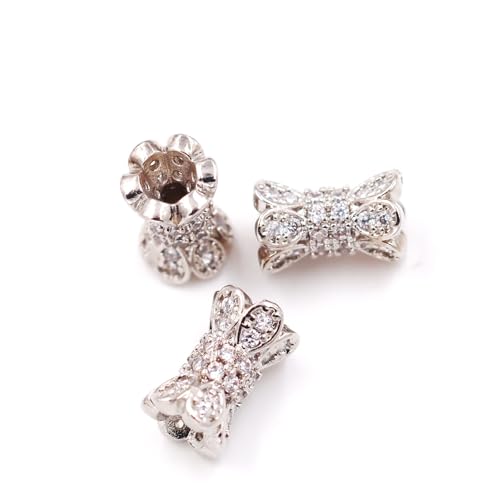 Fukugems Ausgezeichnete Qualität Cubic Zirkonia Abstandsperlen für die Schmuckherstellung 7 * 10.5mm white gold Fukugems Ausgezeichnete Qualität Cubic Zirkonia Abstandsperlen für die Schmuckherstellung 7 * 10.5mm white gold von Fukugems