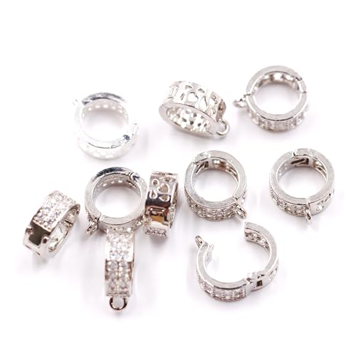 Fukugems Ausgezeichnete Qualität Schmuckzubehör Bail für Schmuck Halskette Armband Herstellung 10 * 4mm white gold Fukugems Ausgezeichnete Qualität Schmuckzubehör Bail für Schmuck Halskette Armband Herstellung 10 * 4mm white gold von Fukugems