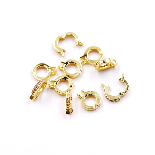 Fukugems Ausgezeichnete Qualität Schmuckzubehör Bail für Schmuck Halskette Armband Herstellung 7 * 2mm 18k gold Fukugems Ausgezeichnete Qualität Schmuckzubehör Bail für Schmuck Halskette Armband Herstellung 7 * 2mm 18k gold von Fukugems