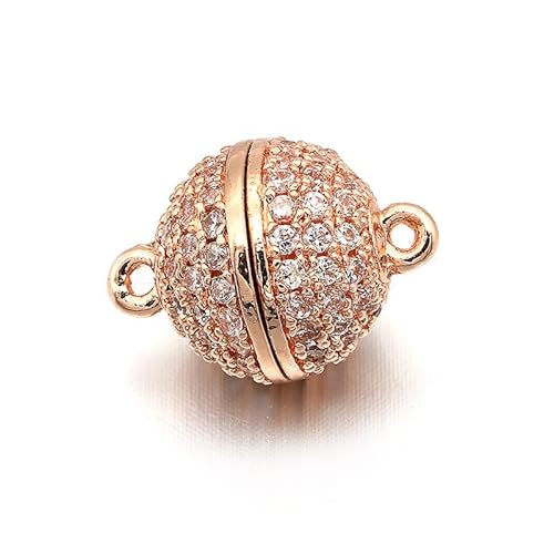 Fukugems Ausgezeichnete Qualität Schmuckzubehör Kubische Zirkonia gepflasterte magnetische Schließe für die Schmuckherstellung 10mm rose gold-white Fukugems Ausgezeichnete Qualität Schmuckzubehör Kubische Zirkonia gepflasterte magnetische Schließe für die Schmuckherstellung 10mm rose gold-white von Fukugems