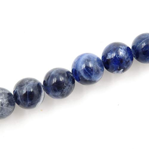 Fukugems Naturstein perlen für schmuckherstellung, verkauft pro Bag 5 Stränge Innen, Sodalite 8mm Fukugems Naturstein perlen für schmuckherstellung, verkauft pro Bag 5 Stränge Innen, Sodalite 8mm von Fukugems