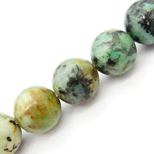 Fukugems Naturstein perlen für schmuckherstellung, verkauft pro Bag 5 Stränge Innen, African Turquoise 6mm von Fukugems
