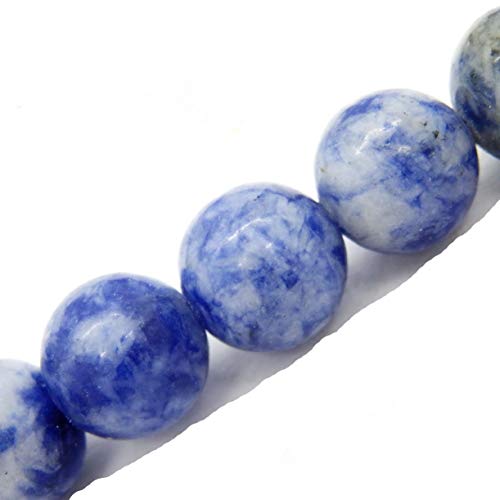 Fukugems Naturstein perlen für schmuckherstellung, verkauft pro Bag 5 Stränge Innen, Blue Spot Jasper 4mm Fukugems Naturstein perlen für schmuckherstellung, verkauft pro Bag 5 Stränge Innen, Blue Spot Jasper 4mm von Fukugems