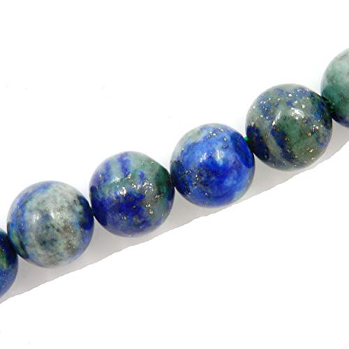 Fukugems Naturstein perlen für schmuckherstellung, verkauft pro Bag 5 Stränge Innen, Chrysocolla treated 6mm von Fukugems