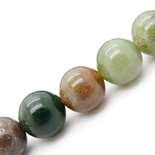 Fukugems Naturstein perlen für schmuckherstellung, verkauft pro Bag 5 Stränge Innen, Indian Agate 8mm Fukugems Naturstein perlen für schmuckherstellung, verkauft pro Bag 5 Stränge Innen, Indian Agate 8mm von Fukugems