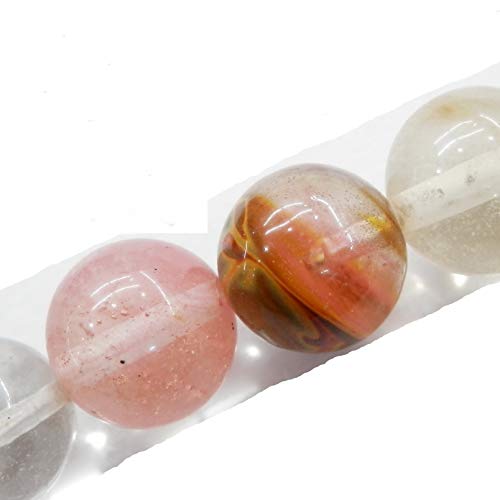 Fukugems Naturstein perlen für schmuckherstellung, verkauft pro Bag 5 Stränge Innen, Mix Cherry Quartz Synthetic 10mm Fukugems Naturstein perlen für schmuckherstellung, verkauft pro Bag 5 Stränge Innen, Mix Cherry Quartz Synthetic 10mm von Fukugems