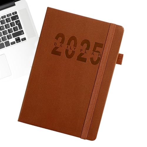 A5-Tagesplaner 2025, Kalender 2025, Notizblock für Terminplaner 2025, Lesezeichen, Design, Tagesplaner für Arbeitsbereich, Reisen, Geschäftsreise, Zuhause A5-Tagesplaner 2025, Kalender 2025, Notizblock für Terminplaner 2025, Lesezeichen, Design, Tagesplaner für Arbeitsbereich, Reisen, Geschäftsreise, Zuhause von Fulenyi