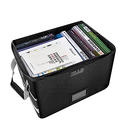 Feuerfeste Dokumentenbox, Aufbewahrungsbox für feuerfeste Dokumententaschen, tragbare feuerfeste Dokumententasche mit Schloss, Aktenordner Feuerfeste Dokumentenbox, Aufbewahrungsbox für feuerfeste Dokumententaschen, tragbare feuerfeste Dokumententasche mit Schloss, Aktenordner von Fulenyi