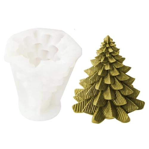 Formen für Weihnachtsbäume zum Basteln, Gießform für Weihnachtsbäume | Seifenform in Baumform | Seifenform aus Silikon von Fulenyi
