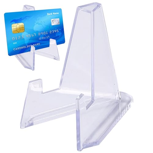 Fulenyi Acryl-Staffelei-Ständer, -Münzen-Staffelei-Halter | Acryl-Staffeleihalter für Münzpräsentation,Münzständer aus Acryl, Staffeleihalter für Hochzeiten, Messedisplays Fulenyi Acryl-Staffelei-Ständer, -Münzen-Staffelei-Halter | Acryl-Staffeleihalter für Münzpräsentation,Münzständer aus Acryl, Staffeleihalter für Hochzeiten, Messedisplays von Fulenyi