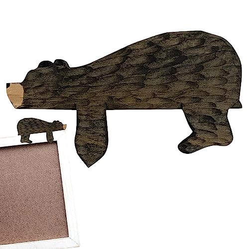Fulenyi Bärentürdekoration, niedliche Holzdekoration, handgefertigt, Holzdekoration für Bärentür, Heimdekoration, Wandakzente für Einweihungsfie Fulenyi Bärentürdekoration, niedliche Holzdekoration, handgefertigt, Holzdekoration für Bärentür, Heimdekoration, Wandakzente für Einweihungsfie von Fulenyi