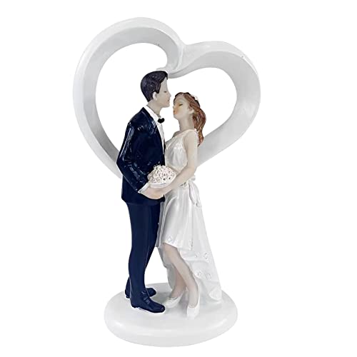 Fulenyi Cake Topper Hochzeit Braut und Bräutigam, Figuren in leuchtenden Farben – Hochzeitstorte Topper süße Figur Puppe für Hochzeit Verlobung Geburtstag Fulenyi Cake Topper Hochzeit Braut und Bräutigam, Figuren in leuchtenden Farben – Hochzeitstorte Topper süße Figur Puppe für Hochzeit Verlobung Geburtstag von Fulenyi