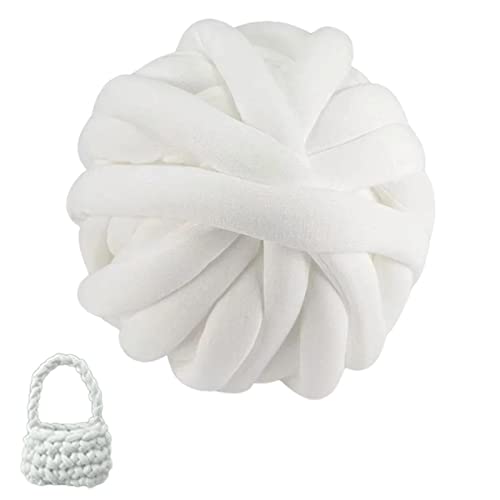 Fulenyi Dickes dickes Garn, voluminöses Garn, waschbar, zum Häkeln, Handarbeit, 1 Rolle (20 Yards Riesengarn, voluminöses Garn, zum Häkeln und Stricken, gemütliche Textur) von Fulenyi