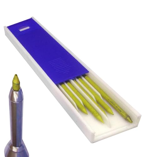 Fulenyi Ersatzminen für Baustifte, 2,8 mm Bleistiftminen für Carpenter Mark-Bleistifte, mechanische Konstruktion mit solidem Loch, Bleistiftminen für von Fulenyi