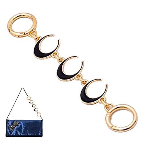 Fulenyi Geldbörse Kettenriemenverlängerung | Crescent Moon Design Kettenriemen Ketten | Kettenersatzzubehör für Umhängetaschen und Verschiedene Taschen Fulenyi Geldbörse Kettenriemenverlängerung | Crescent Moon Design Kettenriemen Ketten | Kettenersatzzubehör für Umhängetaschen und Verschiedene Taschen von Fulenyi