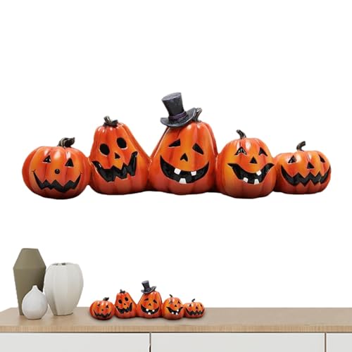 Fulenyi Halloween-Kürbis-Dekoration, Kürbisse für Halloween, Mittelstücke Kürbis in leuchtendem Orange, lebendige Orange Fulenyi Halloween-Kürbis-Dekoration, Kürbisse für Halloween, Mittelstücke Kürbis in leuchtendem Orange, lebendige Orange von Fulenyi
