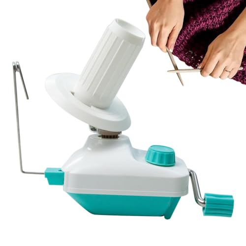 Fulenyi Handbetriebener Garnroller, Handaufwickler aus leichter Wolle, Garnausrüstung für Häkelspielzeug, Fäustlinge, Hüte, Schals, Pullover und Strickhandwerk Fulenyi Handbetriebener Garnroller, Handaufwickler aus leichter Wolle, Garnausrüstung für Häkelspielzeug, Fäustlinge, Hüte, Schals, Pullover und Strickhandwerk von Fulenyi