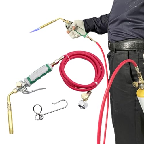 Fulenyi Hochtemperatur-Lötfackel, Lötfackel-Set, Handschlauch, effizienter Handfackel, Hochtemperaturbrenner-Set für starkes Schweißen Fulenyi Hochtemperatur-Lötfackel, Lötfackel-Set, Handschlauch, effizienter Handfackel, Hochtemperaturbrenner-Set für starkes Schweißen von Fulenyi