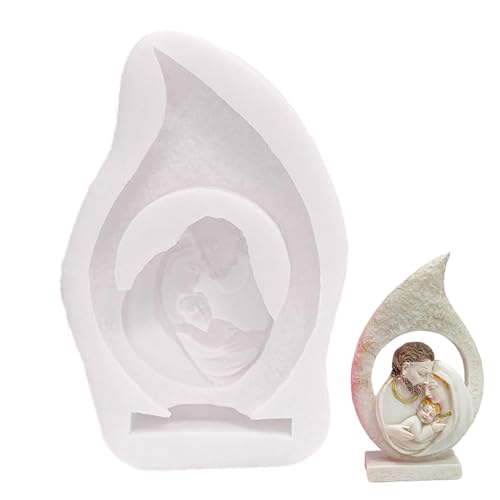 Fulenyi Krippenform Jesus Figuren Kerzen Gießform Baby Jesus Familie Harzform Krippen Skulptur Harz Form Silikonform für Kerzenform Krippen Kerzenform Fulenyi Krippenform Jesus Figuren Kerzen Gießform Baby Jesus Familie Harzform Krippen Skulptur Harz Form Silikonform für Kerzenform Krippen Kerzenform von Fulenyi