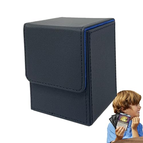 Fulenyi Magnetische Kartenspielbox | Horizontaler Kartenhalter mit starkem Magnetverschluss, Kartendeckbox für mehr als 100 Karten mit schneller Organisation, Geschenk für Kartenspieler Fulenyi Magnetische Kartenspielbox | Horizontaler Kartenhalter mit starkem Magnetverschluss, Kartendeckbox für mehr als 100 Karten mit schneller Organisation, Geschenk für Kartenspieler von Fulenyi