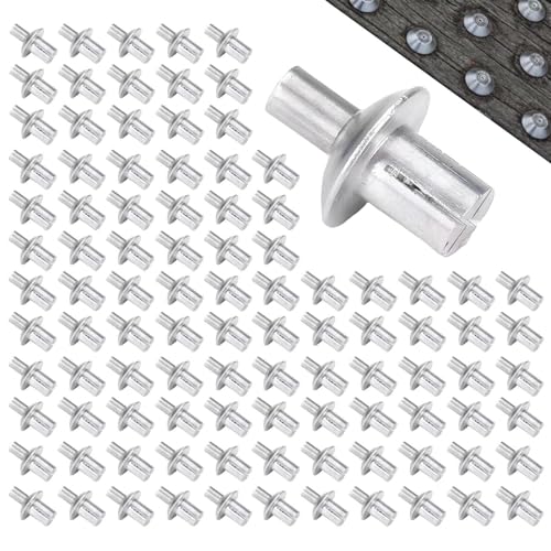 Fulenyi Pop-Nieten aus Aluminium,Vollnieten aus Aluminium mit rundem Kopf - Halbrundkopf-Kernnieten,Nieten mit halbrundem Kopf und Aluminiumkern, runde Kuppel, offener Kopf für Jalousien Fulenyi Pop-Nieten aus Aluminium,Vollnieten aus Aluminium mit rundem Kopf - Halbrundkopf-Kernnieten,Nieten mit halbrundem Kopf und Aluminiumkern, runde Kuppel, offener Kopf für Jalousien von Fulenyi