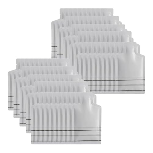 Fulenyi Probenbeutel aus Aluminiumfolie, Folienbeutel, Verpackungsbeutel, Folienbeutel in Flaschenform, Shampoo-Spender für Reisen im Freien Fulenyi Probenbeutel aus Aluminiumfolie, Folienbeutel, Verpackungsbeutel, Folienbeutel in Flaschenform, Shampoo-Spender für Reisen im Freien von Fulenyi