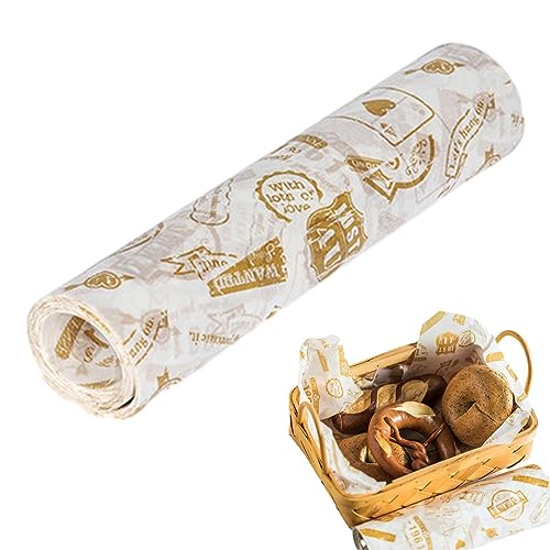 Fulenyi Sandwichpapier - 50 Stück Antihaft-Wachsplatten für Sandwiches - Küchenzubehör Speisezubehör für Croissants, Di Sum, Kekse, Süßigkeiten, Sandwiches Fulenyi Sandwichpapier - 50 Stück Antihaft-Wachsplatten für Sandwiches - Küchenzubehör Speisezubehör für Croissants, Di Sum, Kekse, Süßigkeiten, Sandwiches von Fulenyi