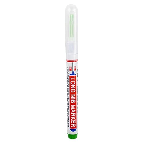 Fulenyi Tieflochmarker mit langem Kopf, Marker mit langer Spitze, schnell trocknendes Werkzeug zum Markieren von langen Spitzen. Farbenfrohes Markierungswerkzeug mit tiefer Reichweite von Fulenyi