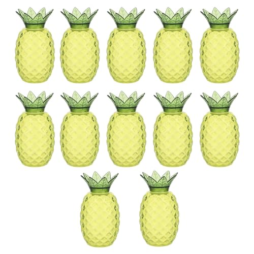 Fulenyi Transparente Süßigkeitenboxen, transparent, 12 Geschenkboxen für Ananas-Dessert-Kekse, Süßigkeitenbehälter, Tischdekoration, hawaiianisches Luau, Partyerinnerungen Fulenyi Transparente Süßigkeitenboxen, transparent, 12 Geschenkboxen für Ananas-Dessert-Kekse, Süßigkeitenbehälter, Tischdekoration, hawaiianisches Luau, Partyerinnerungen von Fulenyi