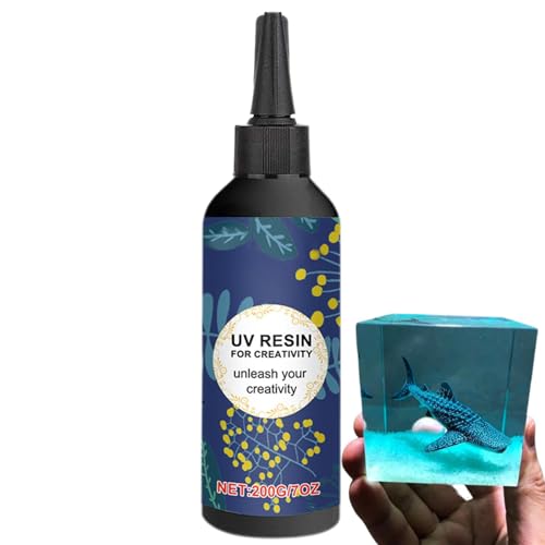 Fulenyi UV-Harzkleber, UV-Epoxid | Solar-Epoxidharz | Transparentes UV-Harz für Schmuckherstellung, Bastelarbeiten, Kunstbeschichtung, Profi für Anfänger Fulenyi UV-Harzkleber, UV-Epoxid | Solar-Epoxidharz | Transparentes UV-Harz für Schmuckherstellung, Bastelarbeiten, Kunstbeschichtung, Profi für Anfänger von Fulenyi