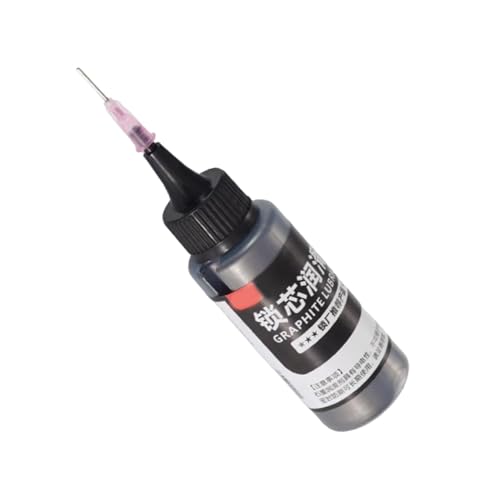 Graphit-Schmierpulver, Pulver, Graphitschmiermittel, natürliches Graphitpulver, 50 ml, multifunktionales Schmiermittel mit Rohrdesign Graphit-Schmierpulver, Pulver, Graphitschmiermittel, natürliches Graphitpulver, 50 ml, multifunktionales Schmiermittel mit Rohrdesign von Fulenyi