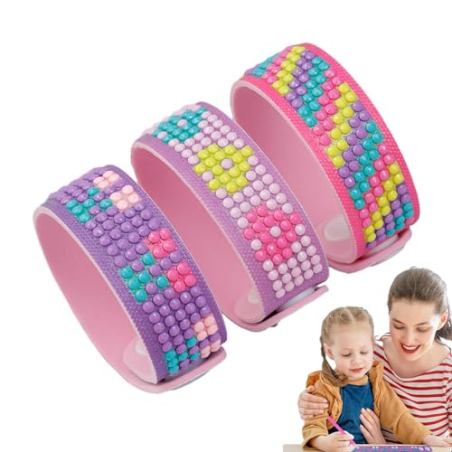Kit zur Herstellung von Armbändern für Mädchen, Set zur Herstellung von Armbändern, 3 Freundschaftsarmbändern, Bandarmbänder, Schmuckherstellungsset für Mädchen und Jungen von 6 bis 12 Jahren Kit zur Herstellung von Armbändern für Mädchen, Set zur Herstellung von Armbändern, 3 Freundschaftsarmbändern, Bandarmbänder, Schmuckherstellungsset für Mädchen und Jungen von 6 bis 12 Jahren von Fulenyi