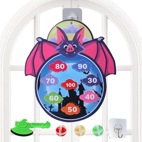 Klebekugel-Zierspielzeug, Halloween-Aufkleber-Ball-Set – Wurfball-Set für Kinder für Halloween, Jungen und Mädchen genießen das Klebekugel-Zierspielzeug, Halloween-Aufkleber-Ball-Set – Wurfball-Set für Kinder für Halloween, Jungen und Mädchen genießen das von Fulenyi