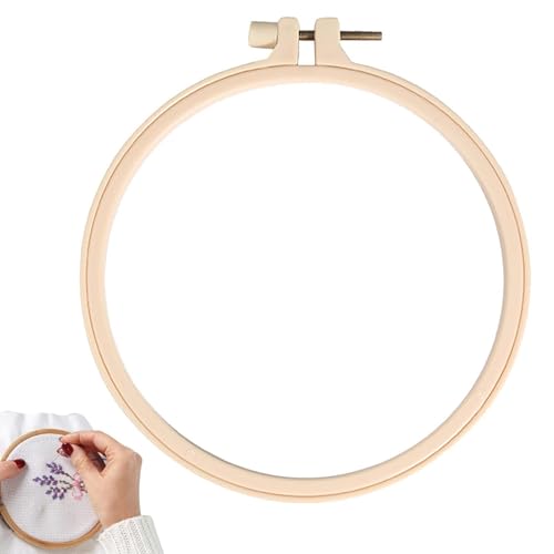 Kreuzstich-Ring - Kreuzstich-Werkzeuge,Hoop Bambus-Kreuzstich, altmodische Nähschere, Bambus-Punkt-Kreuzstich-Ohrringe zum Nähen und Verzieren von Hand Kreuzstich-Ring - Kreuzstich-Werkzeuge,Hoop Bambus-Kreuzstich, altmodische Nähschere, Bambus-Punkt-Kreuzstich-Ohrringe zum Nähen und Verzieren von Hand von Fulenyi