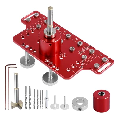Schablone für Taschenlöcher aus Aluminiumlegierung, Schablone für Schrankscharniere mit präziser Verriegelung, Zubehörschablonen für Elektrowerkzeuge, resistent gegen Schablone für Taschenlöcher aus Aluminiumlegierung, Schablone für Schrankscharniere mit präziser Verriegelung, Zubehörschablonen für Elektrowerkzeuge, resistent gegen von Fulenyi