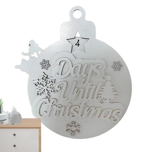 Weihnachts-Countdown-Kalender aus Holz, Adventskalender-Schild von Tagen bis Weihnachten - Adventskalender Tage bis zum Countdown Weihnachts-Countdown-Kalender aus Holz, Adventskalender-Schild von Tagen bis Weihnachten - Adventskalender Tage bis zum Countdown von Fulenyi