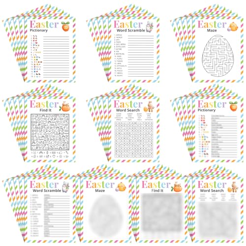 Fullhawl 100 Oster-Trivia-Spiel, Osterkarten mit 5 Antworten für Osterparty, Familienspiel, Erwachsene, Osterspiel für Party, Schule, Klassenzimmer, Aktivitäten, Frohe Ostern, Partyspiele, Fullhawl 100 Oster-Trivia-Spiel, Osterkarten mit 5 Antworten für Osterparty, Familienspiel, Erwachsene, Osterspiel für Party, Schule, Klassenzimmer, Aktivitäten, Frohe Ostern, Partyspiele, von Fullhawl