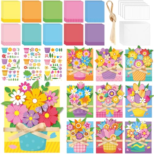 Fullhawl 30 Sets Muttertagskarten DIY Happy Mother's Day Blumentopf DIY Grußkarte mit Umschlägen Band Blumen Mama Karten Herstellung Kit Handgemachtes Geschenk Handwerk für Mama für Zuhause Schule Fullhawl 30 Sets Muttertagskarten DIY Happy Mother's Day Blumentopf DIY Grußkarte mit Umschlägen Band Blumen Mama Karten Herstellung Kit Handgemachtes Geschenk Handwerk für Mama für Zuhause Schule von Fullhawl