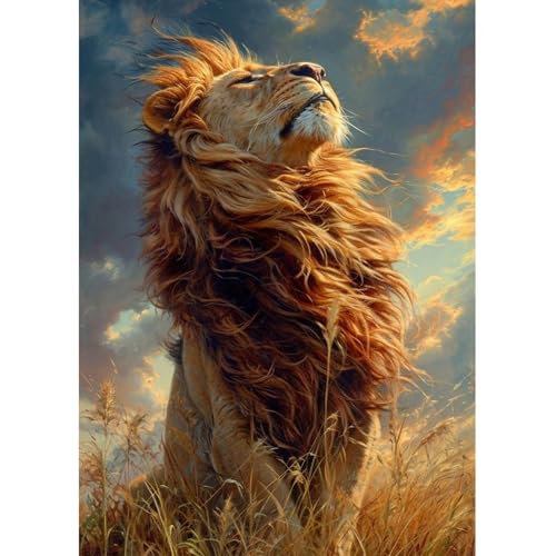 Fumupe 5D Diamond Painting Löwe, Tiere Diamond Painting Erwachsene, Diamant Painting Bilder Erwachsene, Full DIY Diamant Kunst Malerei Stickerei Set Kreuzstich Bilder Home Wand Dekor 30x40cm Fumupe 5D Diamond Painting Löwe, Tiere Diamond Painting Erwachsene, Diamant Painting Bilder Erwachsene, Full DIY Diamant Kunst Malerei Stickerei Set Kreuzstich Bilder Home Wand Dekor 30x40cm von Fumupe