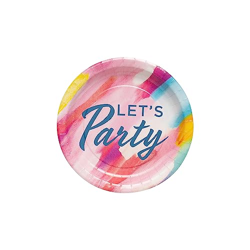 Fun Express 14151639 Let's Party Geschirr – perfekt für Geburtstagsfeiern, Pastellfarben, Small Fun Express 14151639 Let's Party Geschirr – perfekt für Geburtstagsfeiern, Pastellfarben, Small von Fun Express