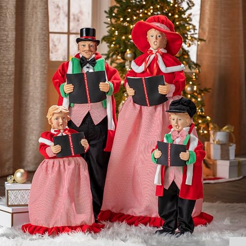 Verschiedene Weihnachtsdekorationssoldaten – (1 Set) – Festliches Polyester & Kunststoff Urlaub Home Decor & Office Displays von Fun Express
