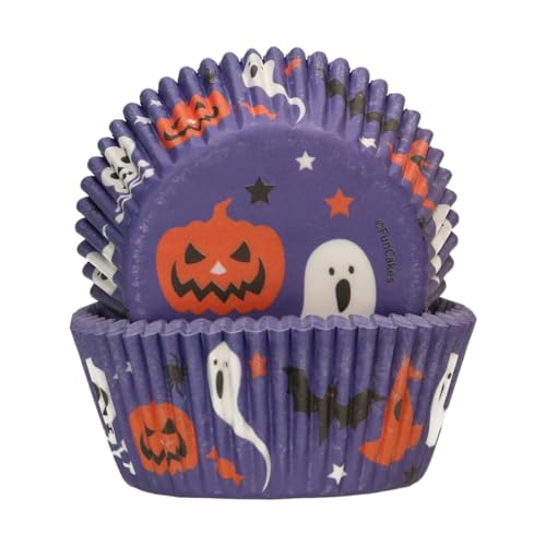 FunCakes Baking Cups Spooky Halloween: Perfekt für alle Cupcakes, Cupcakes und mehr, Tortendekoration pk/48 FunCakes Baking Cups Spooky Halloween: Perfekt für alle Cupcakes, Cupcakes und mehr, Tortendekoration pk/48 von FunCakes