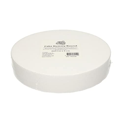 FunCakes Cake Dummy Round: Cake decorating, Reusable dummy, Make the perfect round dummy, Ø25 cm x 5 cm FunCakes Cake Dummy Round: Cake decorating, Reusable dummy, Make the perfect round dummy, Ø25 cm x 5 cm von FunCakes