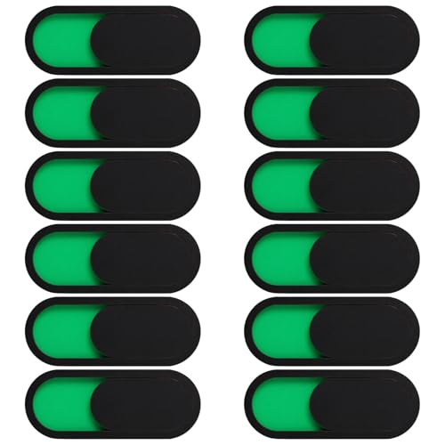 12 verschiebbare Sichtschutzschilder für Türen, rot/grüne Indikatoren für Büro, Konferenzraum, Badezimmer, 10,2 x 4,1 cm, Acryl-Schilder mit einfacher Klebebefestigung 12 verschiebbare Sichtschutzschilder für Türen, rot/grüne Indikatoren für Büro, Konferenzraum, Badezimmer, 10,2 x 4,1 cm, Acryl-Schilder mit einfacher Klebebefestigung von Funabridge