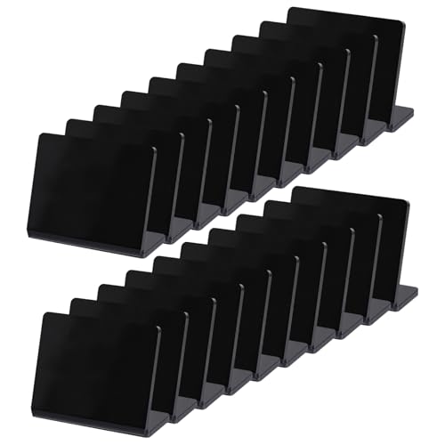 20 Stück Acryl Mini Kreidetafel Schilder Buffet Tags in L-Form Kleine Schwarze Lebensmittel Display Ständer Tischplatte Message Boards für Bäckerei Geburtstag Party Hochzeit 20 Stück Acryl Mini Kreidetafel Schilder Buffet Tags in L-Form Kleine Schwarze Lebensmittel Display Ständer Tischplatte Message Boards für Bäckerei Geburtstag Party Hochzeit von Funabridge