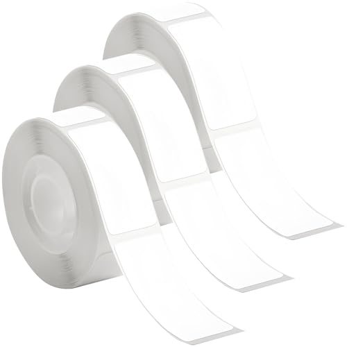 3 Rollen reißfeste, wasserfeste selbstklebende Etiketten zum Bedrucken und Markieren, 160 Etiketten pro Rolle 3 Rollen reißfeste, wasserfeste selbstklebende Etiketten zum Bedrucken und Markieren, 160 Etiketten pro Rolle von Funabridge