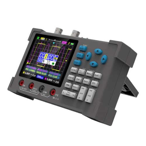 Fortschrittliches Mini-Digital-Oszilloskop mit zwei Kanälen, hochauflösendem Display und vollen Messfunktionen – kompakt und benutzerfreundlich – 14 x 8,6 x 3,3 cm Fortschrittliches Mini-Digital-Oszilloskop mit zwei Kanälen, hochauflösendem Display und vollen Messfunktionen – kompakt und benutzerfreundlich – 14 x 8,6 x 3,3 cm von Funabridge