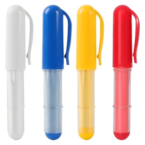 Stoffmarker, 4er-Pack Kreidestifte zum Schneidern, nachfüllbar, ergonomische Nähwerkzeuge für genaue Stoffmarkierung Stoffmarker, 4er-Pack Kreidestifte zum Schneidern, nachfüllbar, ergonomische Nähwerkzeuge für genaue Stoffmarkierung von Funabridge