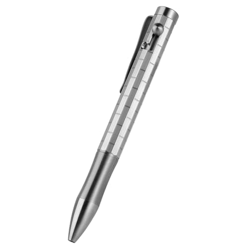 Tragbarer Kugelschreiber aus Titanlegierung, feine Spitze, Taschenformat, für Damen und Herren Tragbarer Kugelschreiber aus Titanlegierung, feine Spitze, Taschenformat, für Damen und Herren von Funabridge