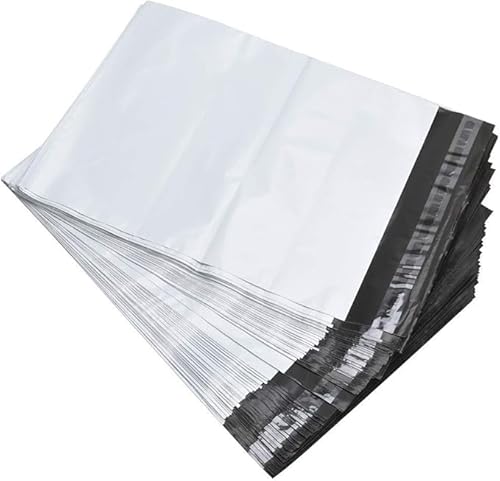 100 Stück 229x305 mm 9'' x 12'' Versandbeutel Plastik Versandtaschen, Professionelle Versandtaschen aus Plastik mit blickdichtem Selbstklebeverschluss Paket Bag Kunststoff Mailing Taschen von FungLam